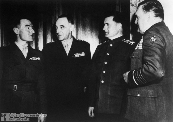 Eine Sitzung des Alliierten Kontrollrats in Berlin (1947)